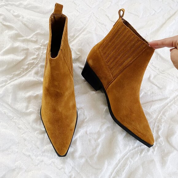 Marc Fisher Yarita Bootie Size 7 New $179 - Picture 3 of 6